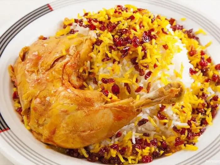 زرشک پلوی دیزاین با زرشک 515645610