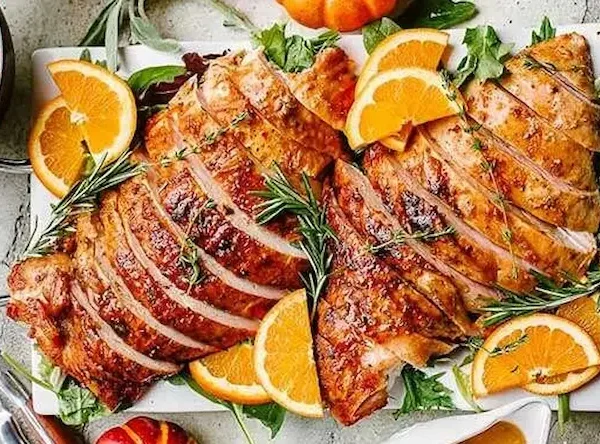 نحوه پخت و سرو گوشت بوقلمون 64534534