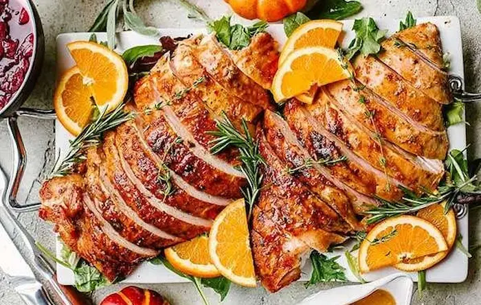 نحوه پخت و سرو گوشت بوقلمون 64534534