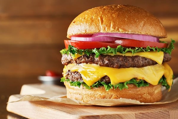 برگر چند لایه برای فست فود 34543544