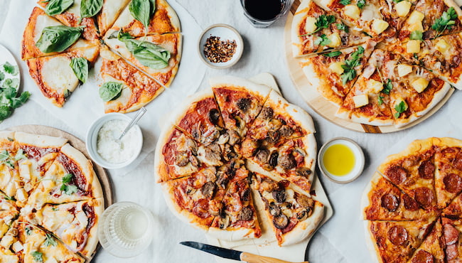 انواع پیتزاهای فست فودی 4534534534