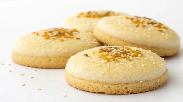 کلوچه با شیر خشک دیزاین شده با کنجد 2546540