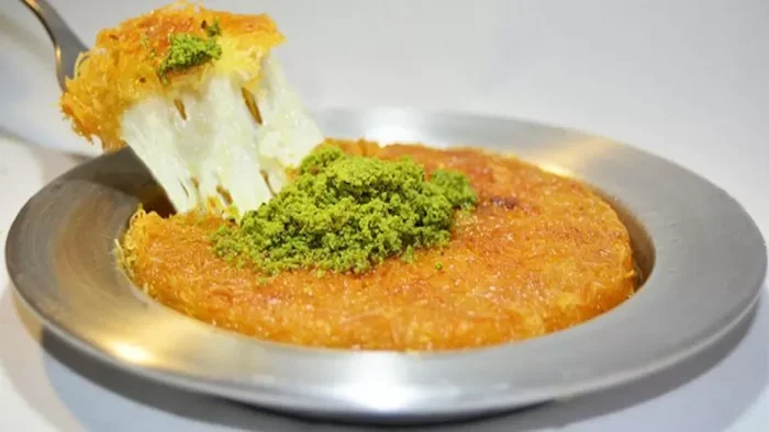 کنافه عربی دیزاین شده با پسته 545646526