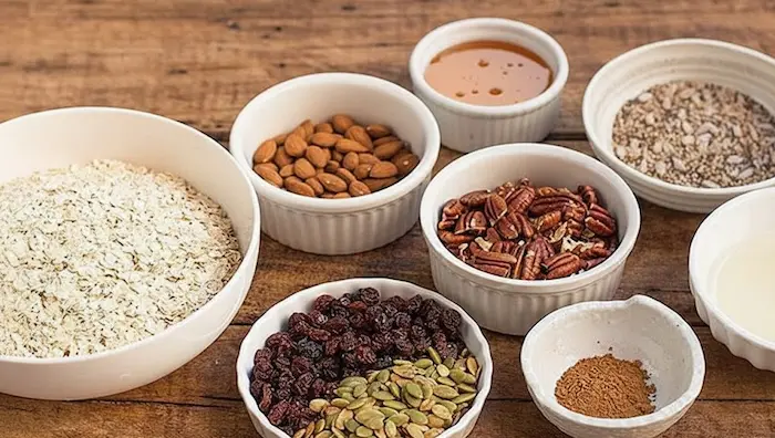 مواد اولیه پخت گرانولا 98765433