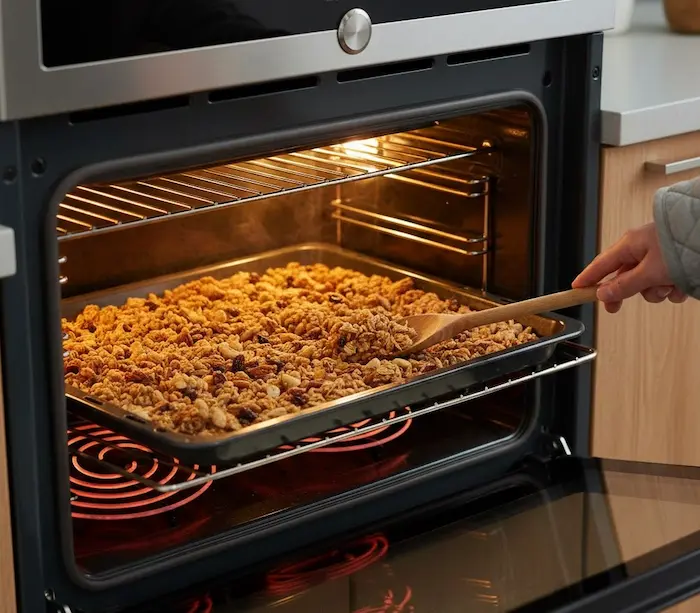 پخت انواع گرانولا در فربرقی 57809009