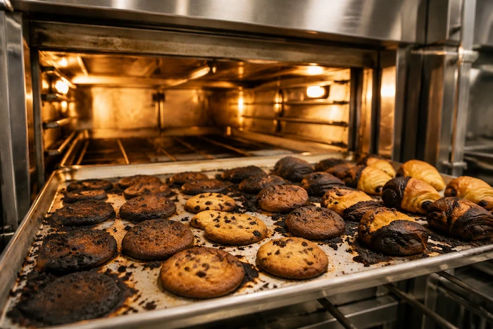 جلوگیری از سوختن شیرینی 624