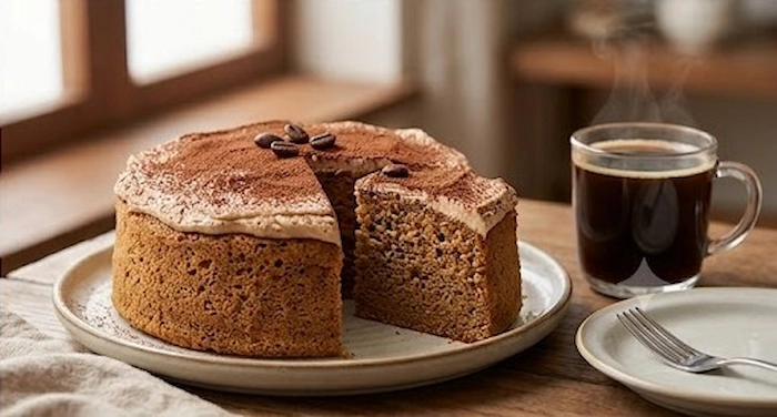 طرز تهیه کیک نسکافه
