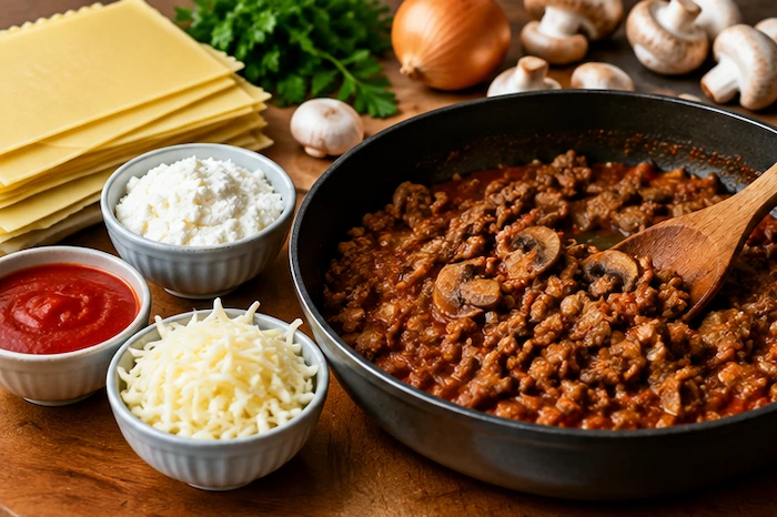 مواد گوشتی لازنیا