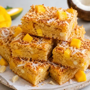 طرز تهیه بلوندی نارگیل و انبه75452