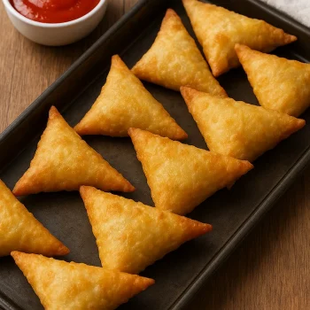 سمبوسه خانگی با نان لواش 69845453210