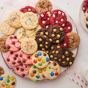 شیرینی_ های خانگی541 شیرینی های کره ای با اسمارتیز 541564510