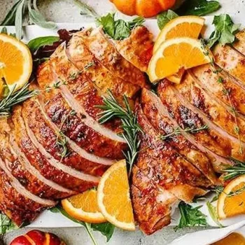 پخت بوقلمون2 نحوه پخت و سرو گوشت بوقلمون 64534534