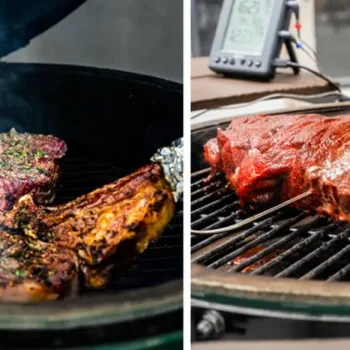 گریل و باربیکیو645100 مقایسه پخت استیک در باربیکیو و گریل 65465812